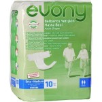 Подгузники для взрослых, Evony (Эвони) 10 шт медиум
