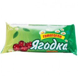 Гематоген ягодка вишенка 40 г