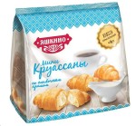 Круассаны, Яшкино 180 г мини со сливочным кремом